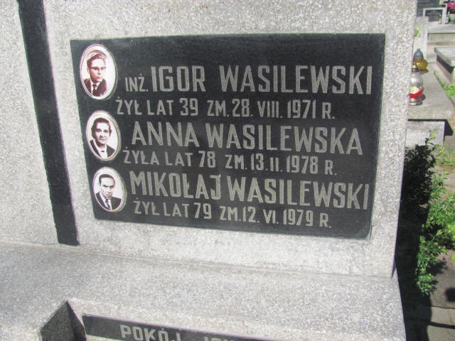 Igor Wasilewski Lublin prawosławny - Grobonet - Wyszukiwarka osób pochowanych
