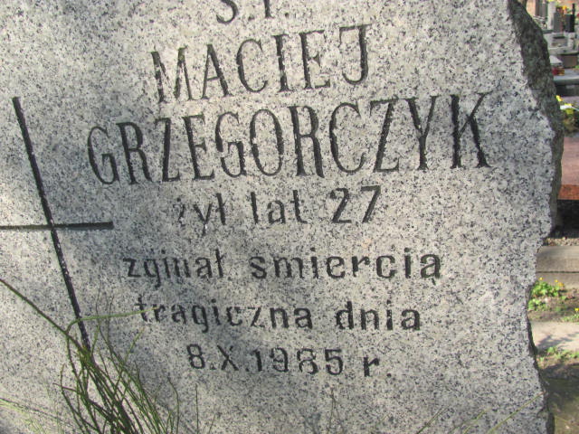 Maciej Grzegorczyk  Lublin prawosławny - Grobonet - Wyszukiwarka osób pochowanych