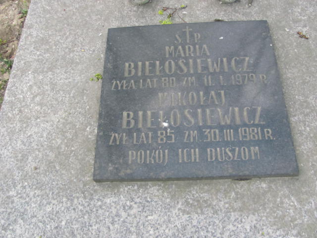 Maria Biełosiewicz Lublin prawosławny - Grobonet - Wyszukiwarka osób pochowanych