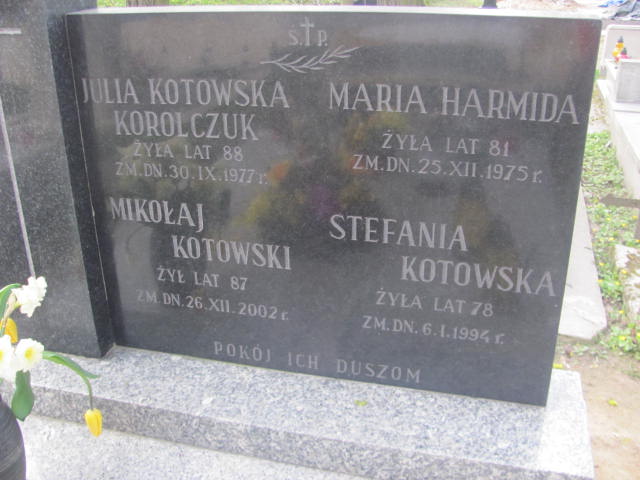 Mikołaj Kotowski Lublin prawosławny - Grobonet - Wyszukiwarka osób pochowanych