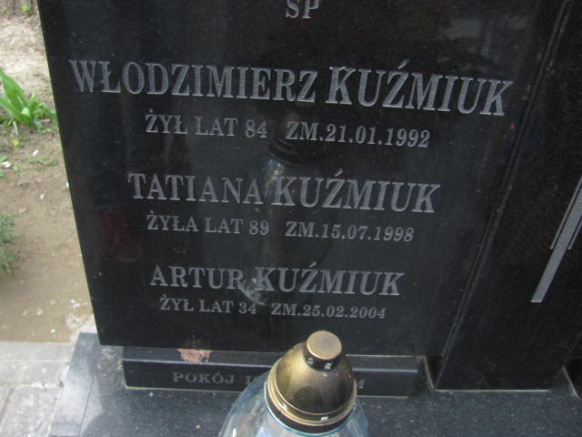 Artur Kuźmiuk Lublin prawosławny - Grobonet - Wyszukiwarka osób pochowanych