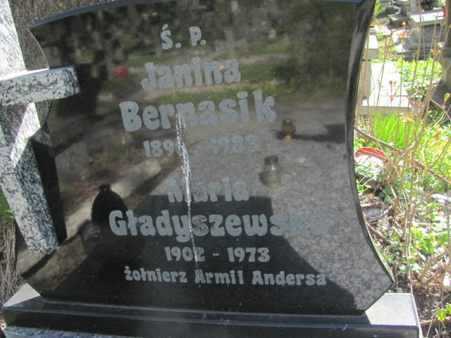 Janina Bernasik 1895 Lublin prawosławny - Grobonet - Wyszukiwarka osób pochowanych