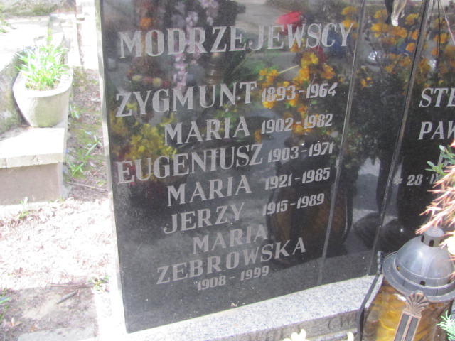 Maria Modrzejewska 1901 Lublin prawosławny - Grobonet - Wyszukiwarka osób pochowanych