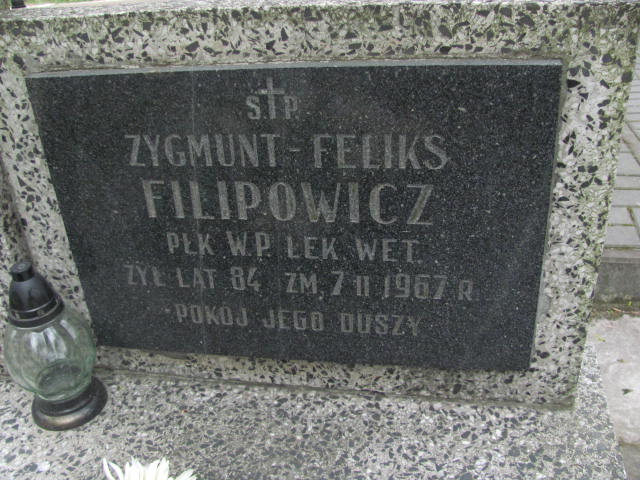Zygmunt Feliks Filipowicz Lublin prawosławny - Grobonet - Wyszukiwarka osób pochowanych
