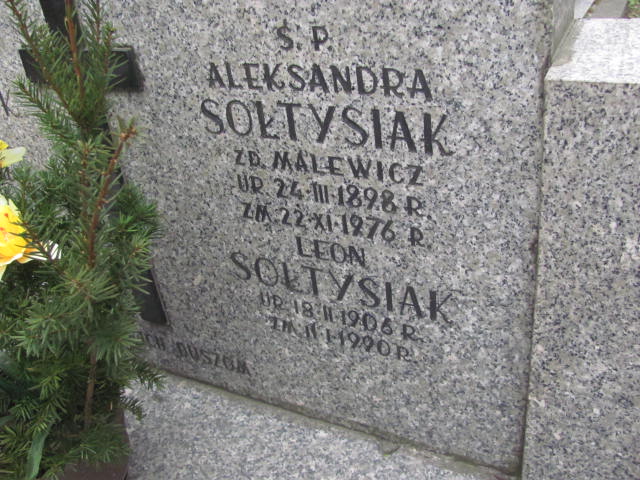 Leon Sołtysiak 1906 Lublin prawosławny - Grobonet - Wyszukiwarka osób pochowanych