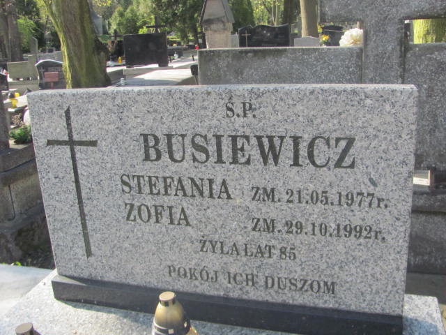 Stefania Busiewicz Lublin prawosławny - Grobonet - Wyszukiwarka osób pochowanych
