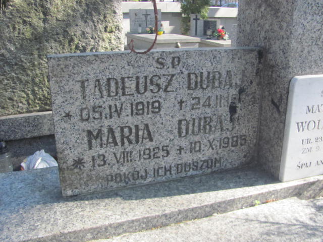 Tadeusz Dubaj 1919 Lublin prawosławny - Grobonet - Wyszukiwarka osób pochowanych