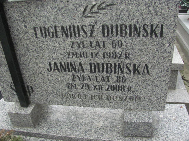 Janina Dubińska Lublin prawosławny - Grobonet - Wyszukiwarka osób pochowanych