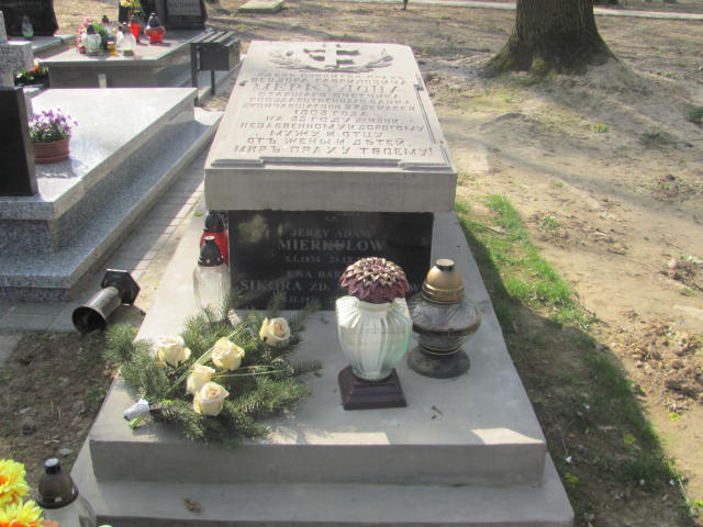 Grób Jerzy Adam Mierkułow