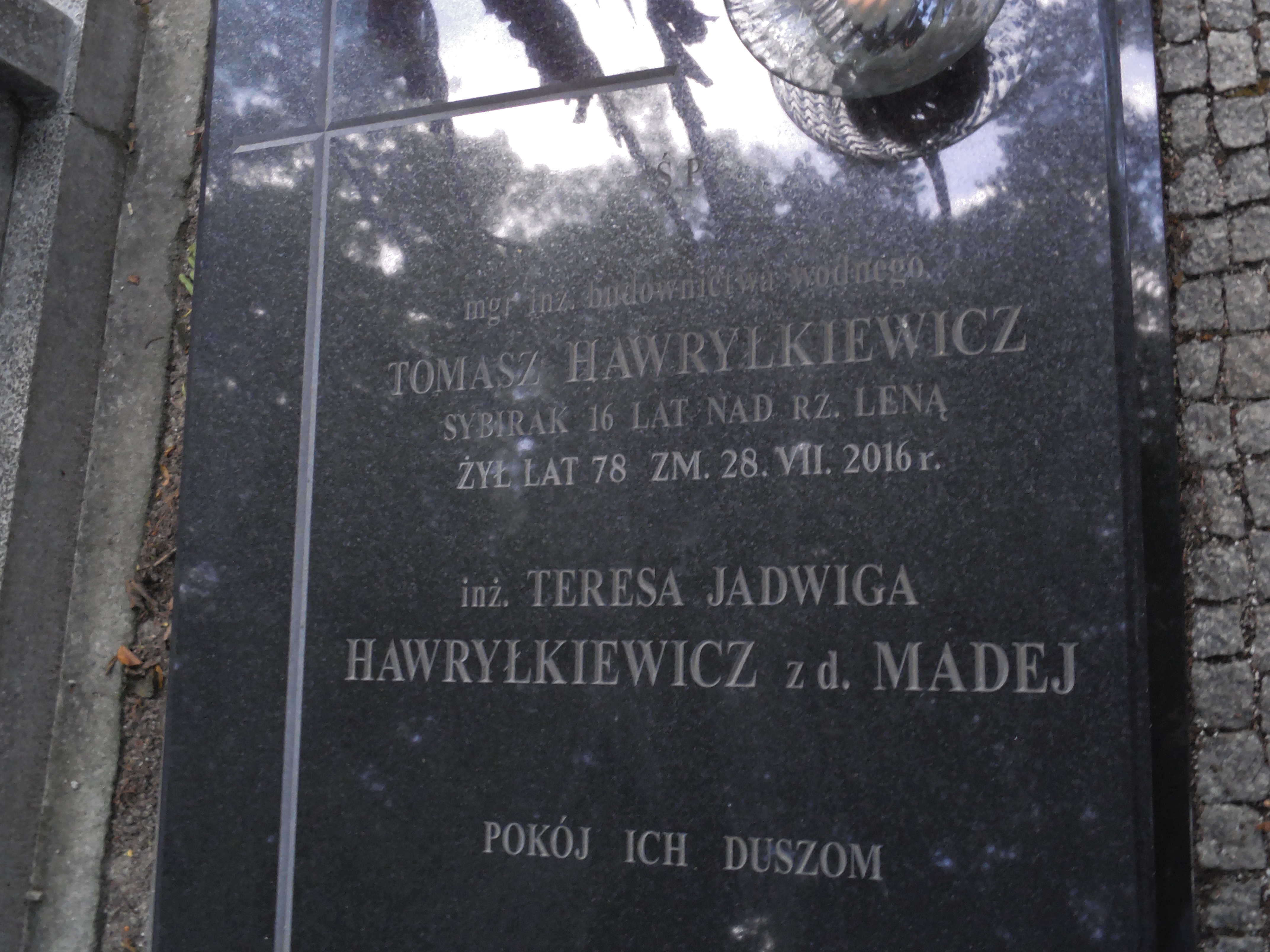 Grób Tomasz Hawryłkiewicz