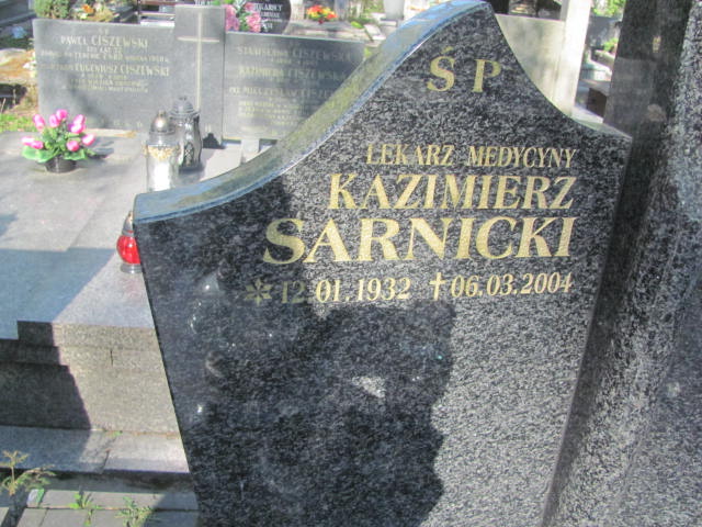 Grób Wanda Sarnicka