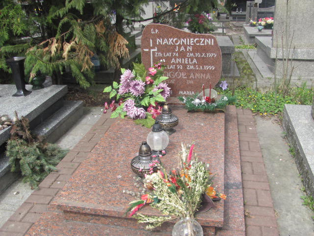 Grób Aniela Nakonieczna